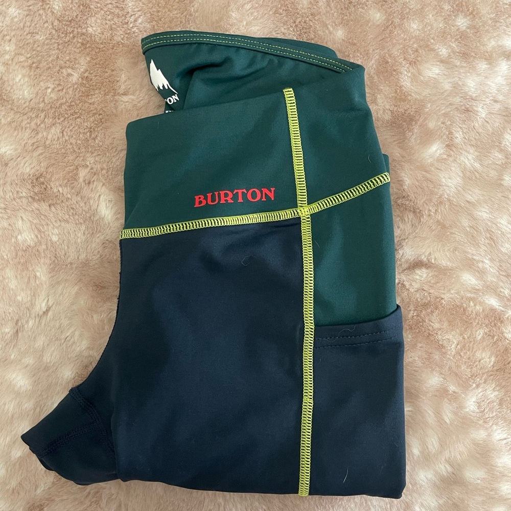 Burton Green and Black Activewear Pants